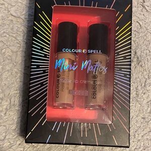 Mini Mattes Lip Creme Set - Nude Shades